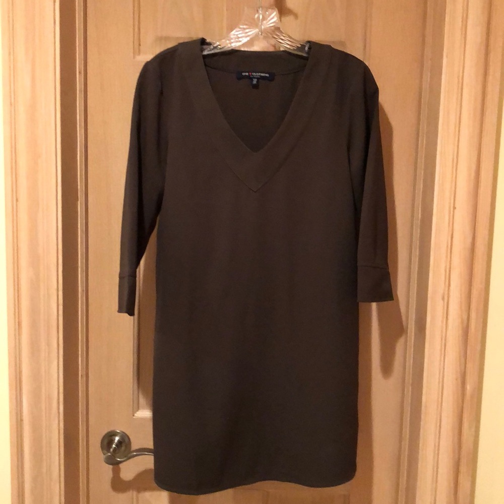 Olive green Dress